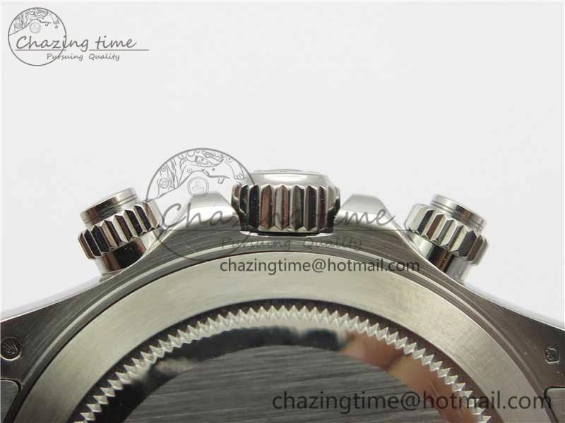 Daytona 116509 SS Noob 1:1 Best Edition 904L SS Case and Bracelet Silver Dial SA4130 V3