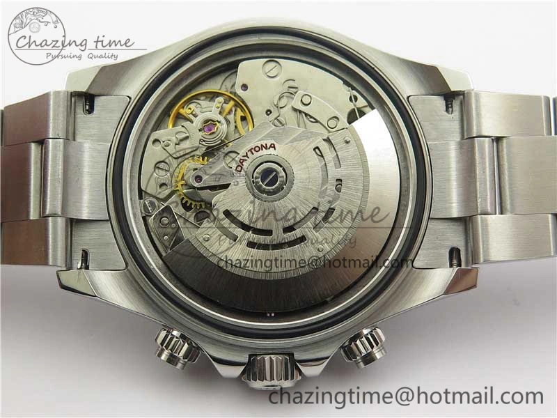 Daytona 116509 SS Noob 1:1 Best Edition Silver Dial On SS Bracelet  A7750