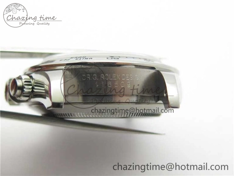 Daytona 116509 SS Noob 1:1 Best Edition Silver Dial On SS Bracelet  A7750