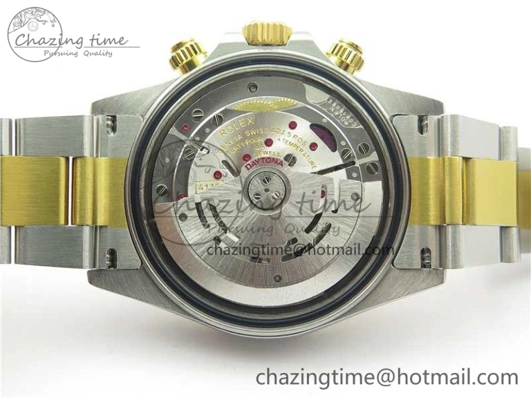 Daytona 116509 SS YG BLF Best Edition Gay MOP Dial on SS YG Bracelet A4130