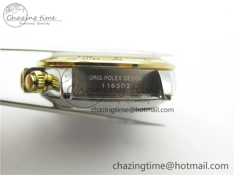 Daytona 116509 SS YG BLF Best Edition Gay MOP Dial on SS YG Bracelet A4130