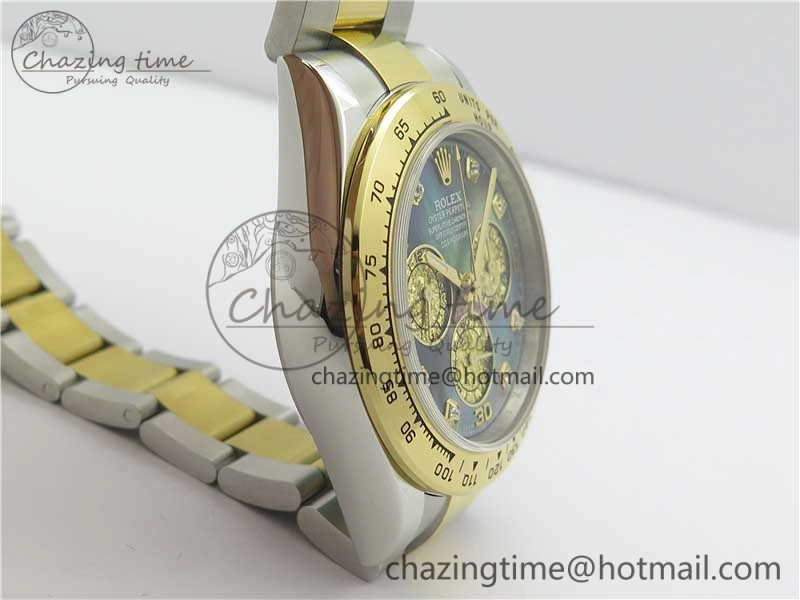 Daytona 116509 SS YG BLF Best Edition Gay MOP Dial on SS YG Bracelet A4130
