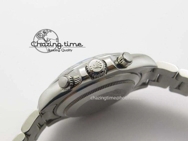 Daytona 116509 White Dial On SS Bracelet A7750 JF