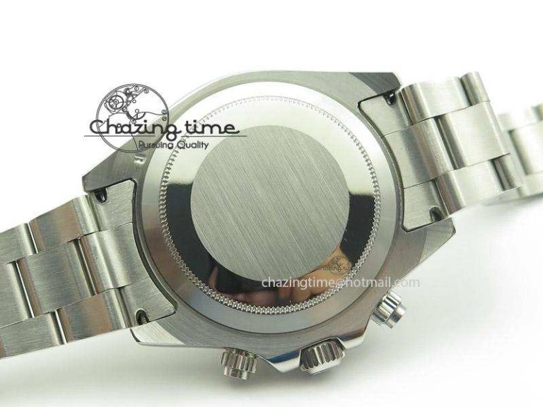 Daytona 116509 White Dial On SS Bracelet A7750 JF