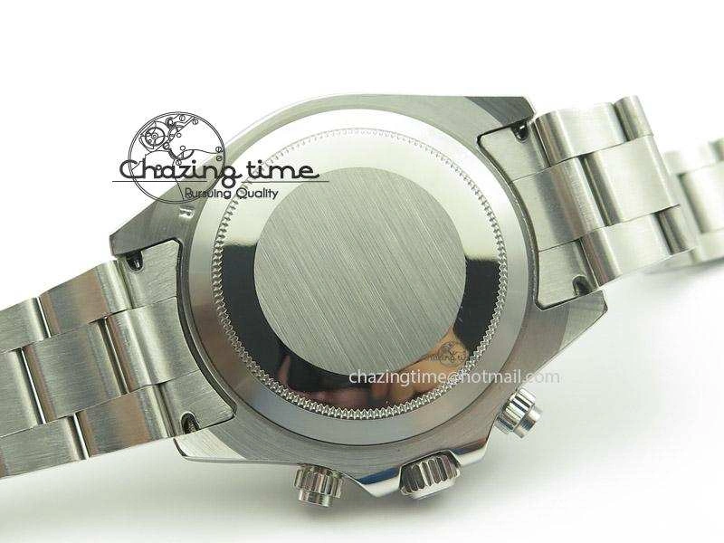 Daytona 116509 White Dial On SS Bracelet A7750 JF