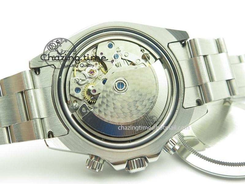 Daytona 116509 White Dial On SS Bracelet A7750 JF