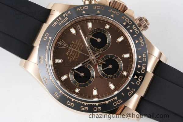 Daytona 116515 BTF 1:1 Best Edition Brown Dial on Oysterflex Rubber Strap SA4130 V2