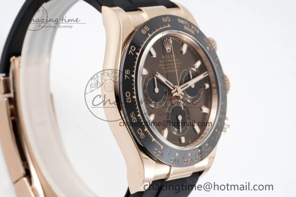 Daytona 116515 BTF 1:1 Best Edition Brown Dial on Oysterflex Rubber Strap SA4130 V2