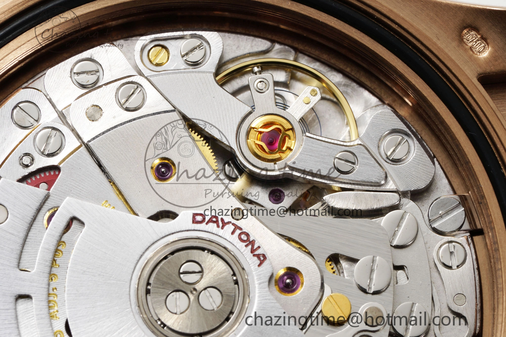 Daytona 116515 BTF 1:1 Best Edition RG Dial on Oysterflex Rubber Strap SA4130 V2