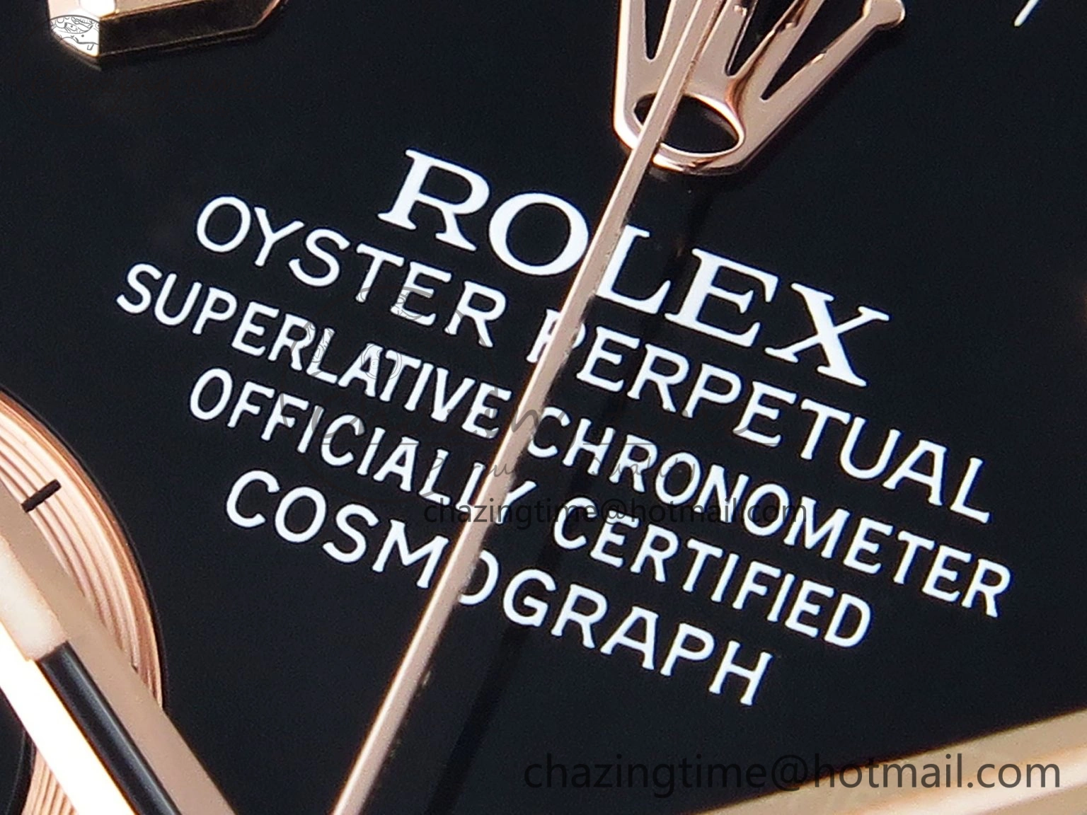 Daytona 116515 Clean 1:1 Best Edition Black Diamonds Dial on Oysterflex Strap SA4130 V2