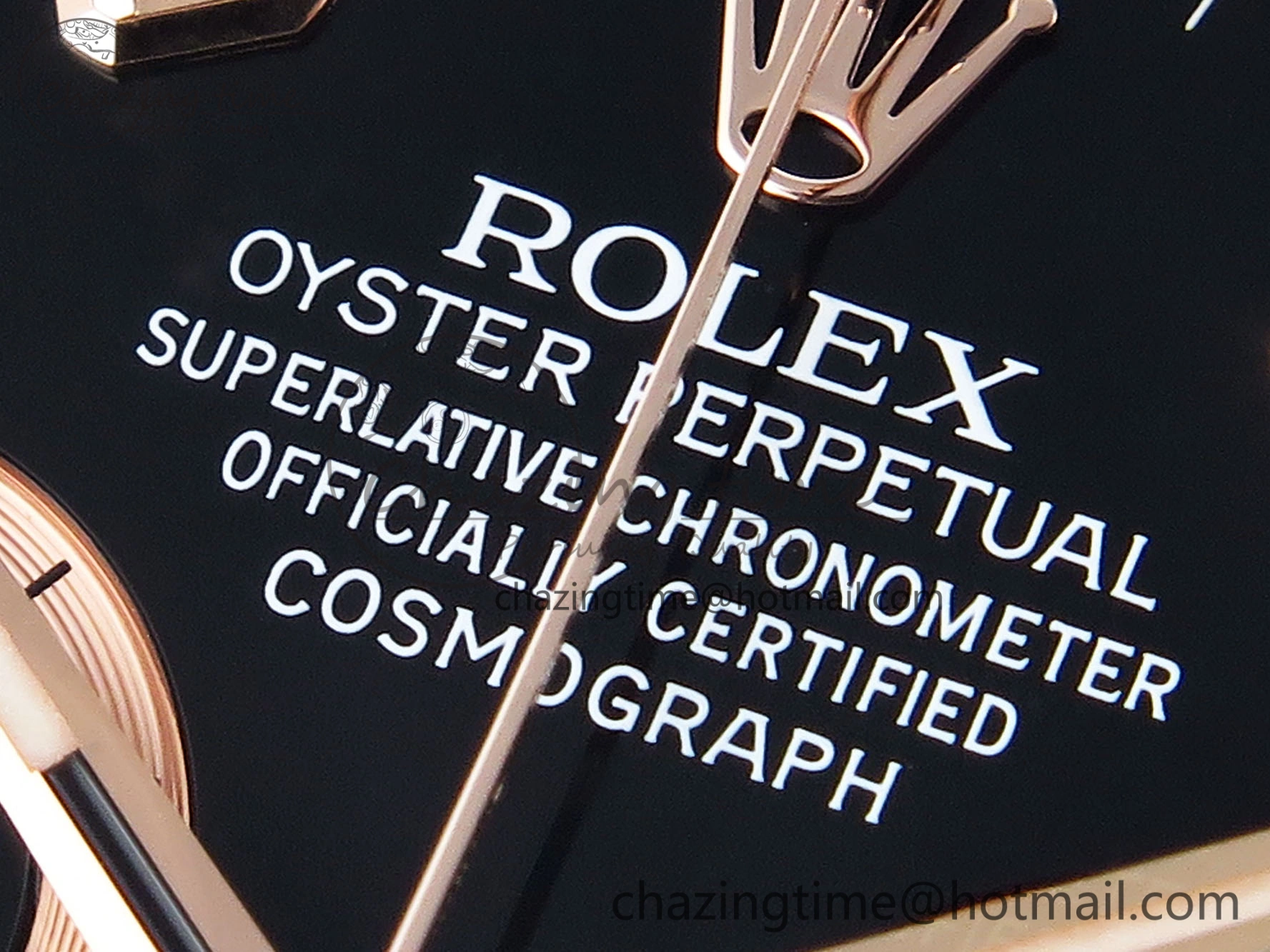 Daytona 116515 Clean 1:1 Best Edition Black Diamonds Dial on Oysterflex Strap SA4130 V2