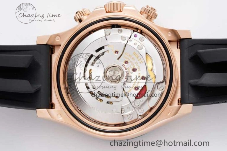 Daytona 116515 Clean 1:1 Best Edition Chocolate Dial Black Markers on Oysterflex Strap SA4130 V2