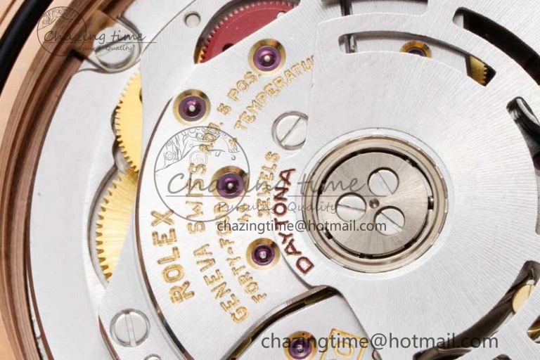 Daytona 116515 Clean 1:1 Best Edition Chocolate Dial Black Markers on Oysterflex Strap SA4130 V2