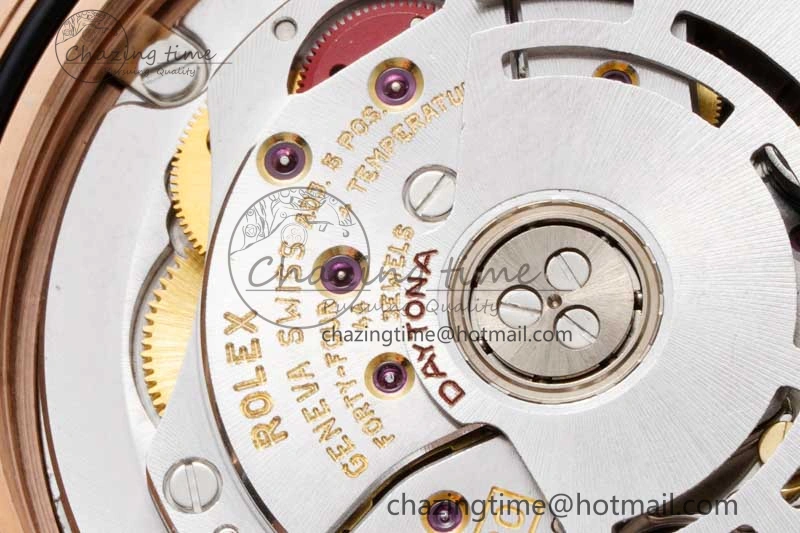 Daytona 116515 Clean 1:1 Best Edition Chocolate Dial Black Markers on Oysterflex Strap SA4130 V2