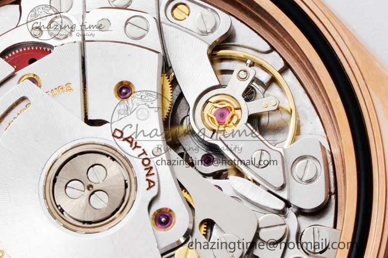 Daytona 116515 Clean 1:1 Best Edition Chocolate Dial Black Markers on Oysterflex Strap SA4130 V2
