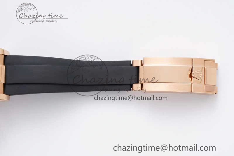 Daytona 116515 Clean 1:1 Best Edition Chocolate Dial Black Markers on Oysterflex Strap SA4130 V2