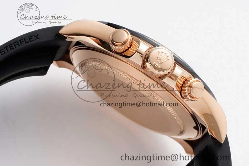 Daytona 116515 Clean 1:1 Best Edition Chocolate Dial Black Markers on Oysterflex Strap SA4130 V2