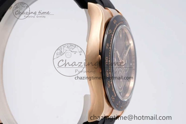 Daytona 116515 Clean 1:1 Best Edition Chocolate Dial Black Markers on Oysterflex Strap SA4130 V2