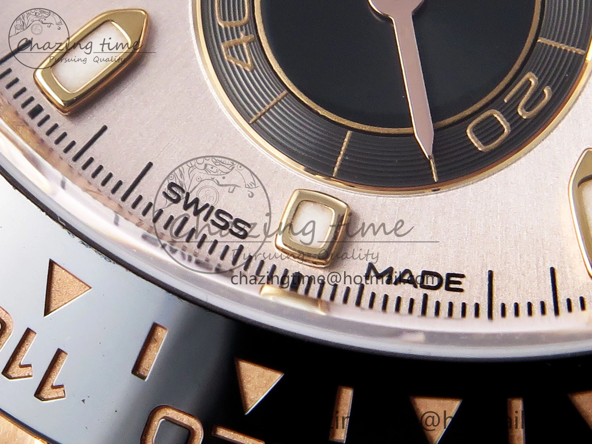 Daytona 116515 Clean 1:1 Best Edition Silver Dial RG Markers on Oysterflex Strap SA4130 V2