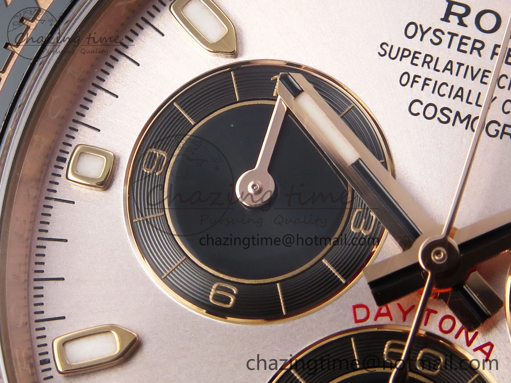 Daytona 116515 Clean 1:1 Best Edition Silver Dial RG Markers on Oysterflex Strap SA4130 V2