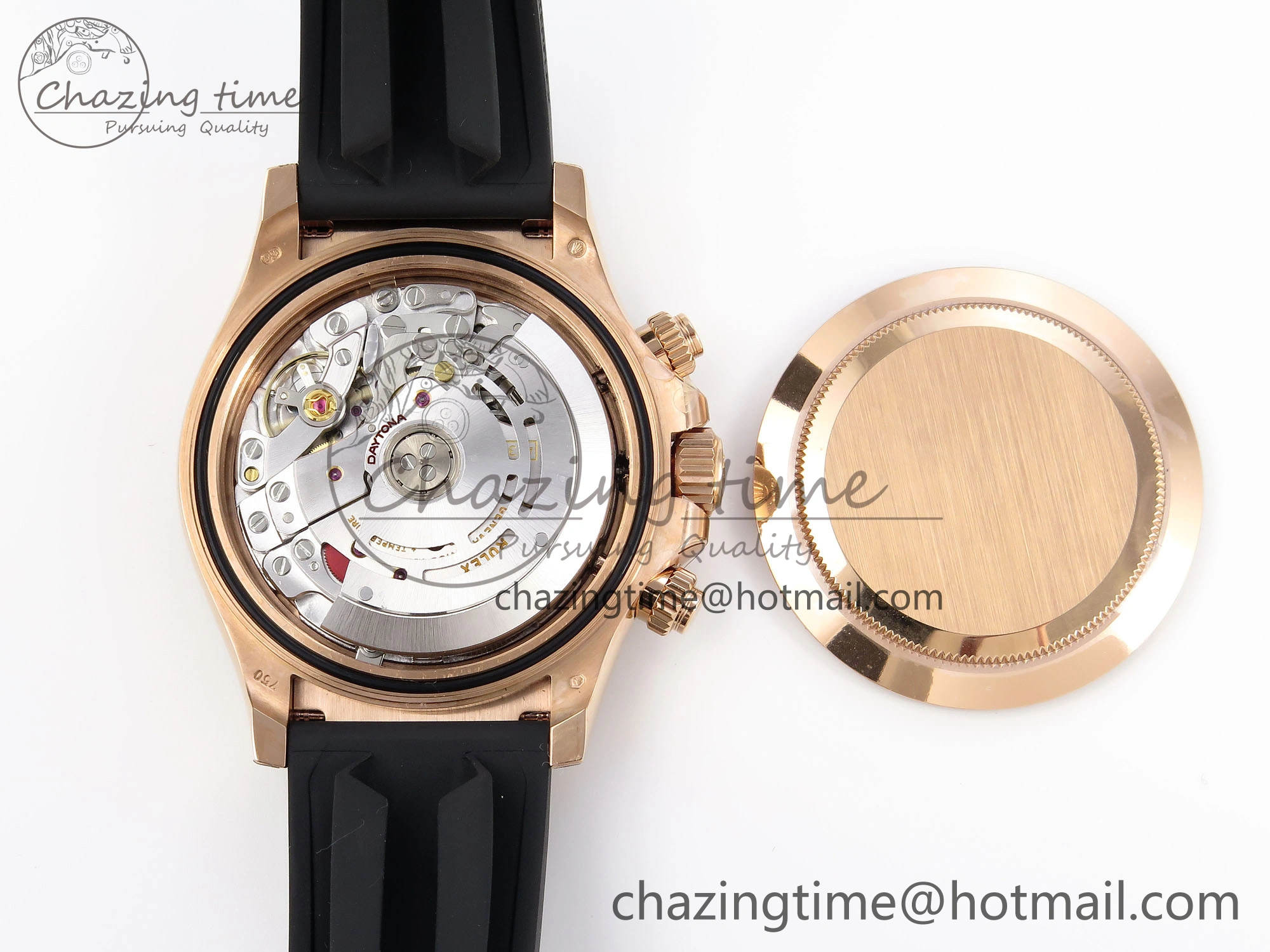 Daytona 116515 Clean 1:1 Best Edition Silver Dial RG Markers on Oysterflex Strap SA4130 V2