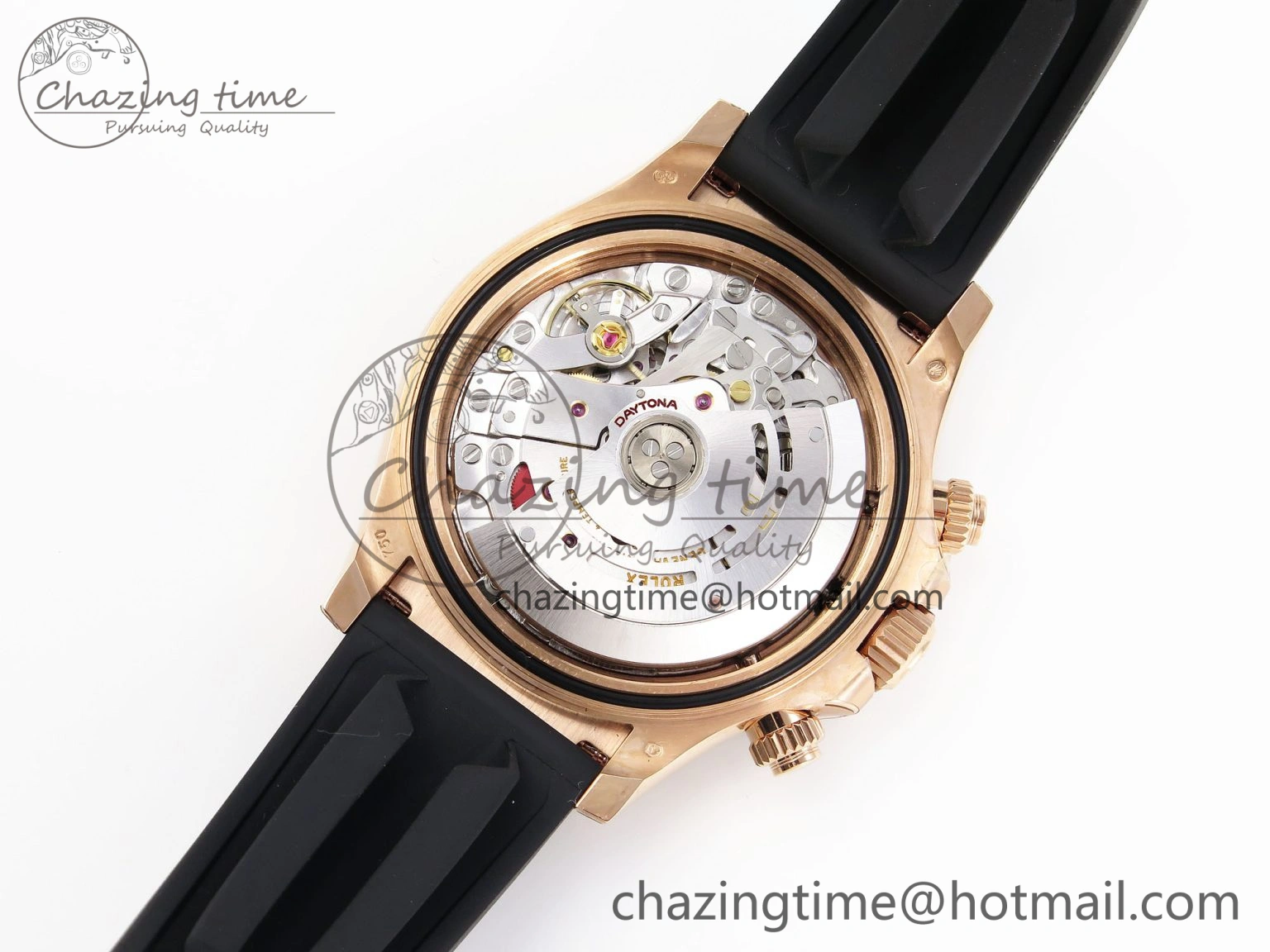 Daytona 116515 Clean 1:1 Best Edition Silver Dial RG Markers on Oysterflex Strap SA4130 V2