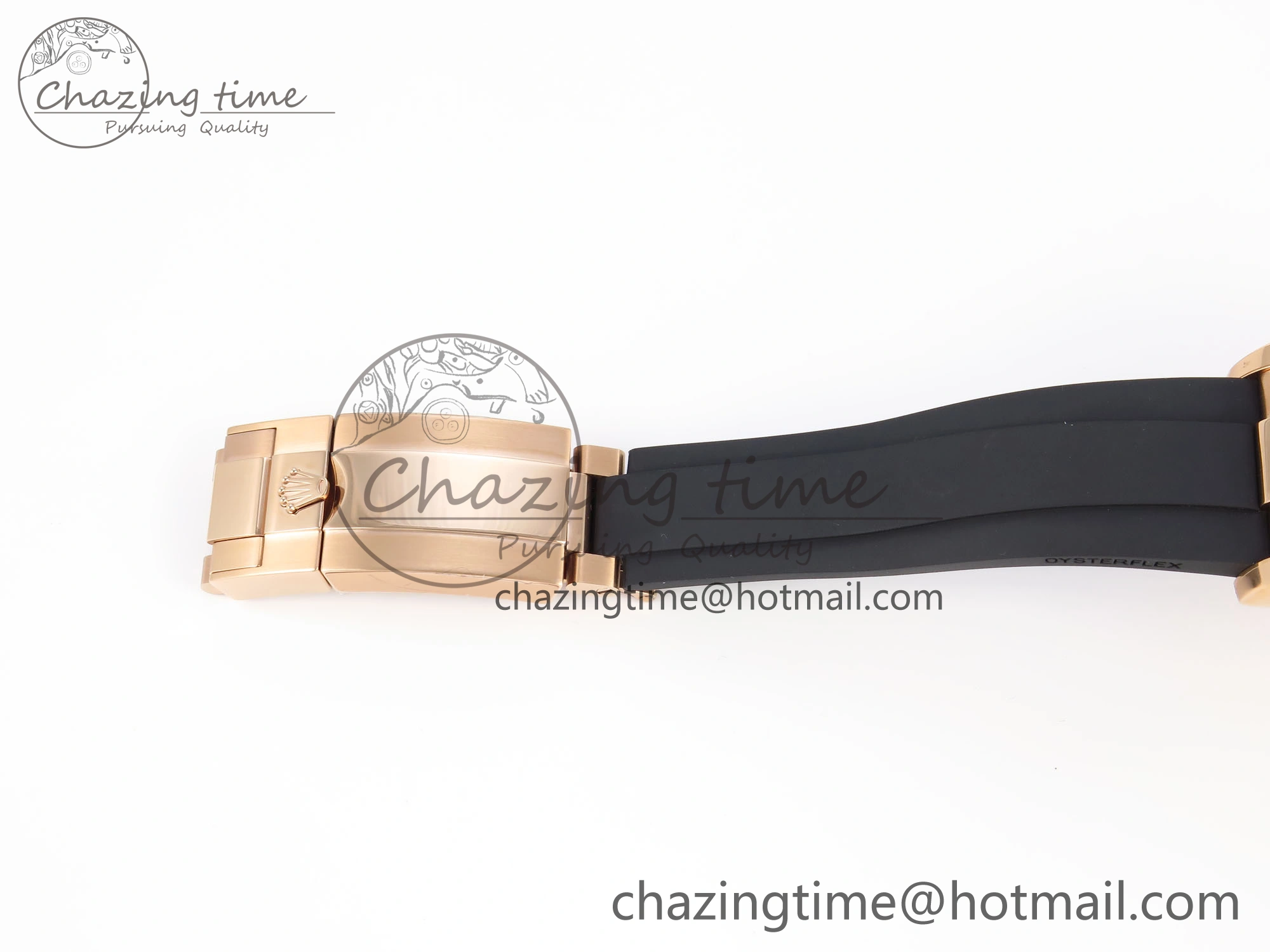 Daytona 116515 Clean 1:1 Best Edition Silver Dial RG Markers on Oysterflex Strap SA4130 V2