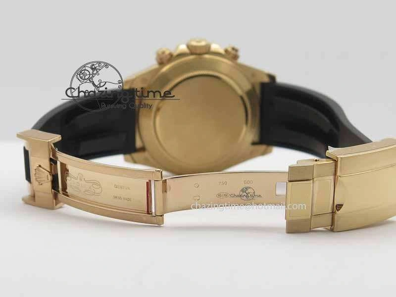 Daytona 116515 JF 1:1 Best Edition Brown Dial On Black Rubber Strap A7750
