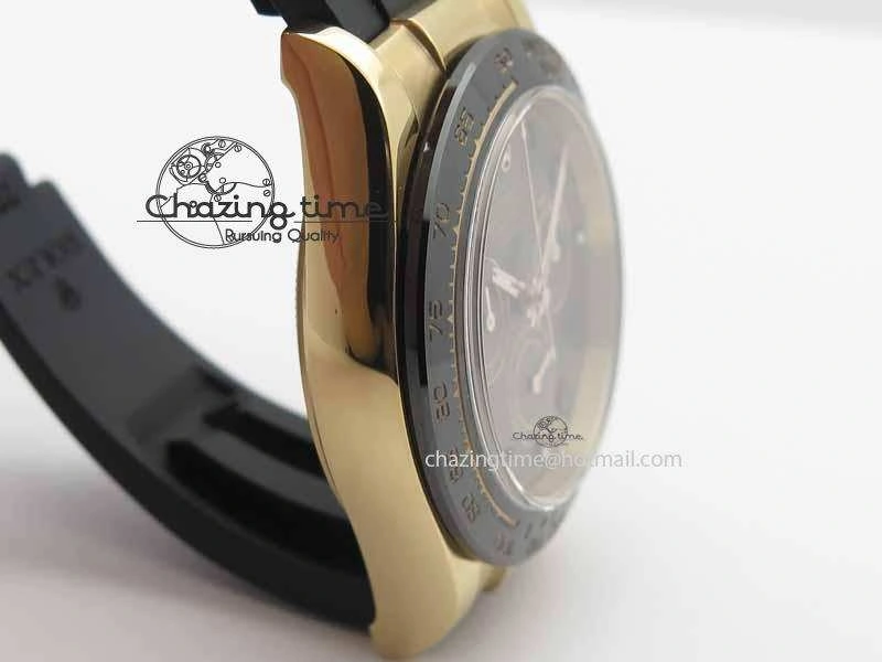 Daytona 116515 JF 1:1 Best Edition Brown Dial On Black Rubber Strap A7750