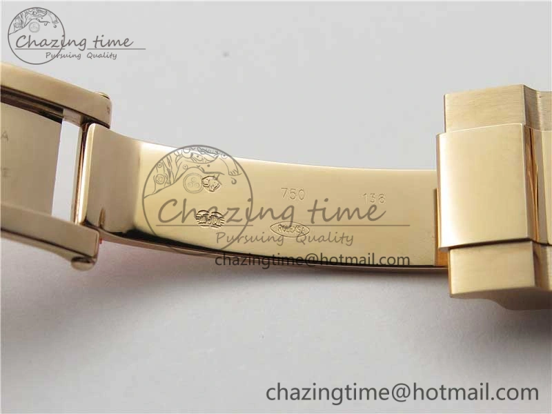 Daytona 116515 Noob 1:1 Best Edition Chocolate Dial Lume Markers on Black Rubber Strap SA4130 (Free Extra Strap) V3