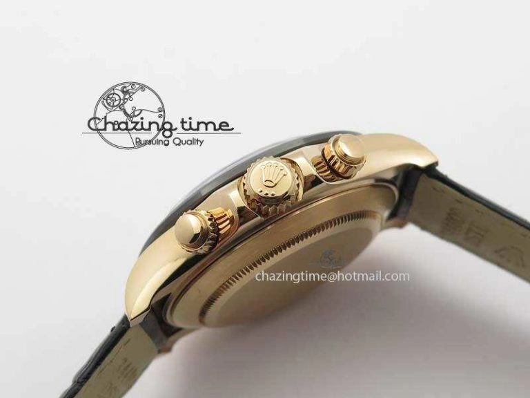 Daytona 116515 Noob 1:1 Best Edition Chocolate Dial On Black Leather Strap A7750