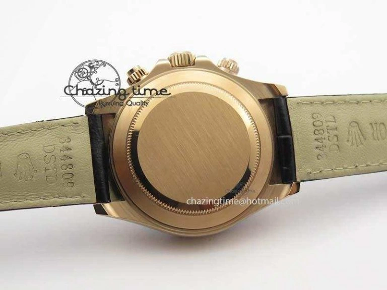 Daytona 116515 Noob 1:1 Best Edition Chocolate Dial On Black Leather Strap A7750