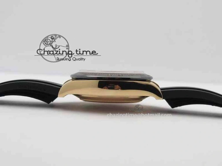 Daytona 116515 Noob 1:1 Best Edition Rose Gold Dial On Black Rubber Strap A7750(Free Extra Strap)