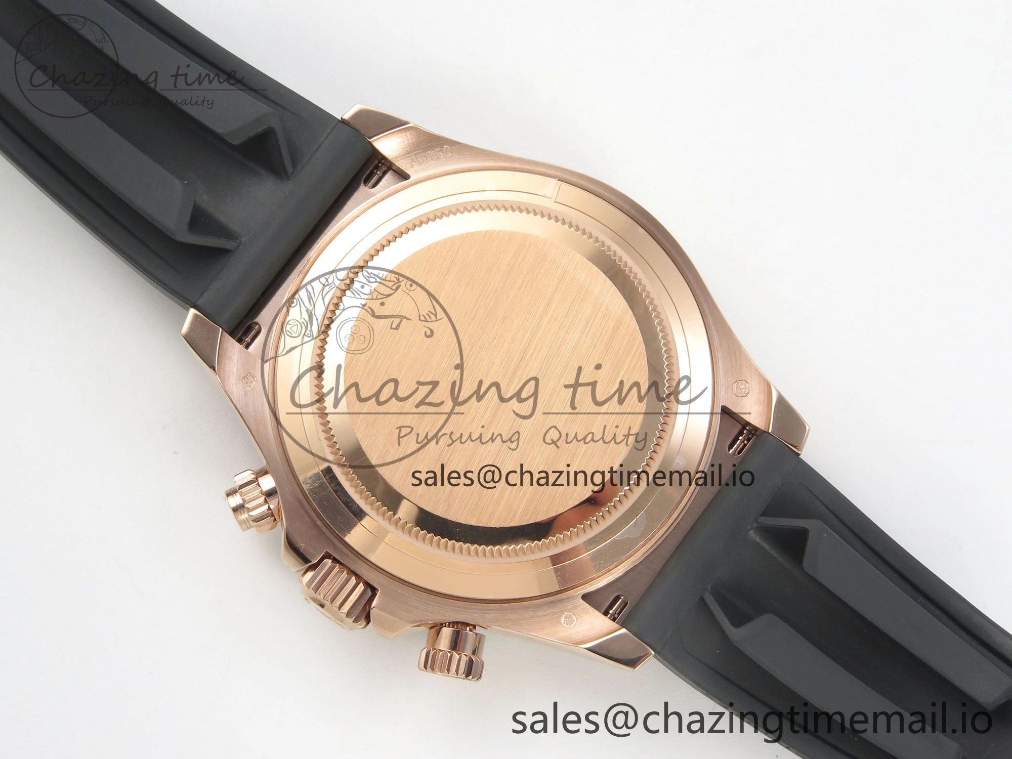 Daytona 116515 QF 1:1 Best Edition Black RG Dial on Oysterflex Strap SH4130 V11（Gain Weight）