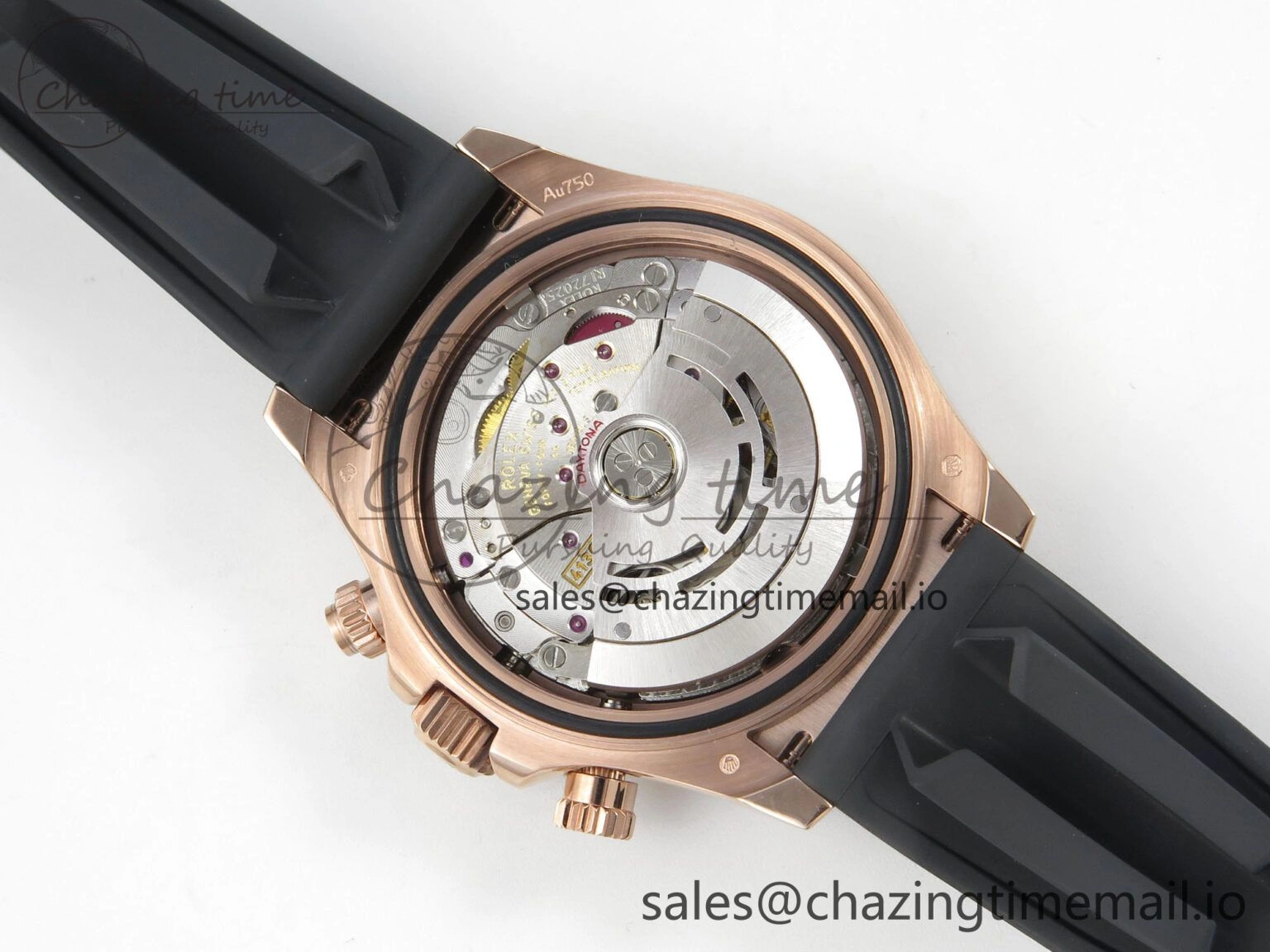 Daytona 116515 QF 1:1 Best Edition Black RG Dial on Oysterflex Strap SH4130 V11（Gain Weight）