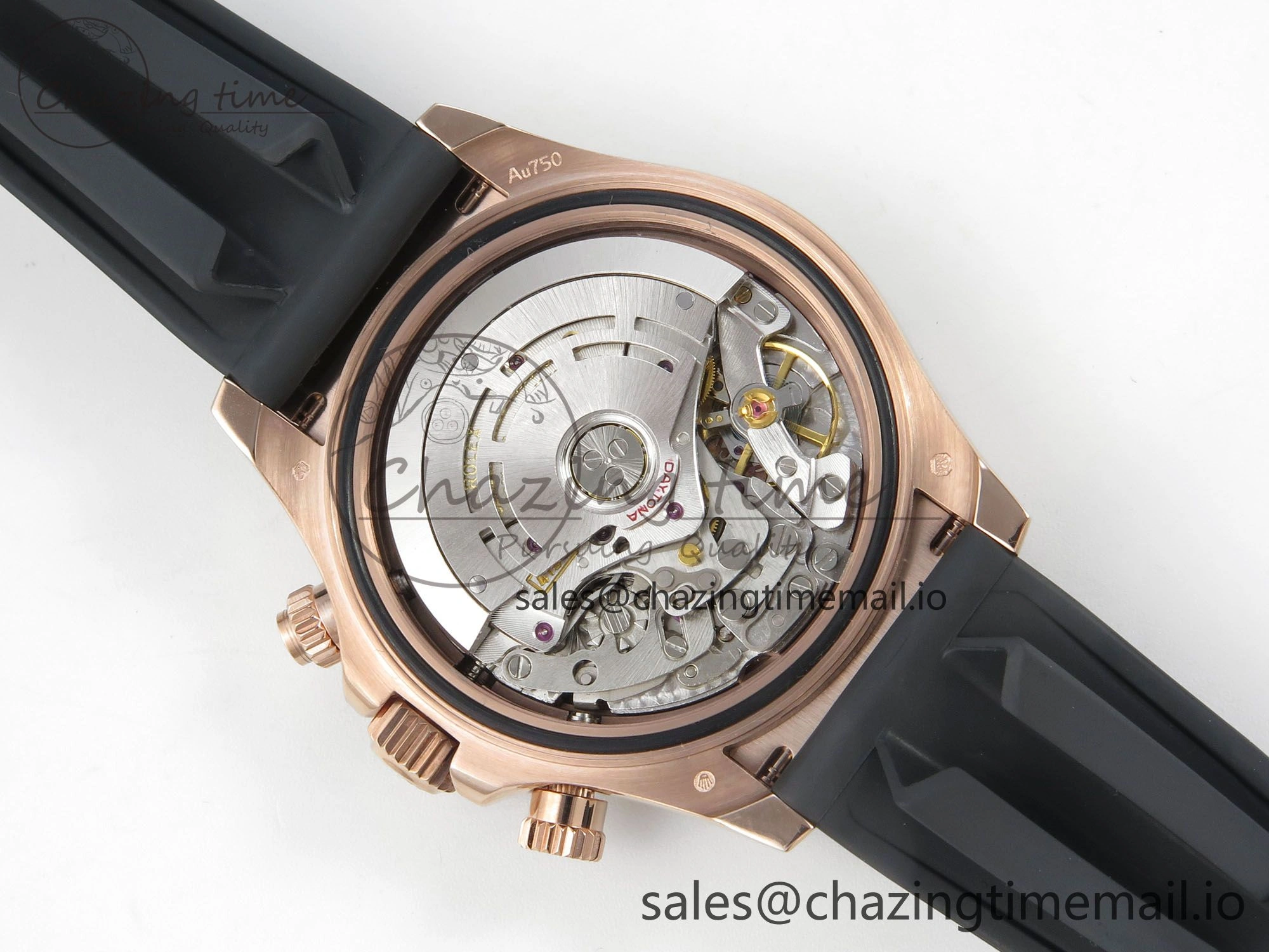 Daytona 116515 QF 1:1 Best Edition Black RG Dial on Oysterflex Strap SH4130 V11（Gain Weight）