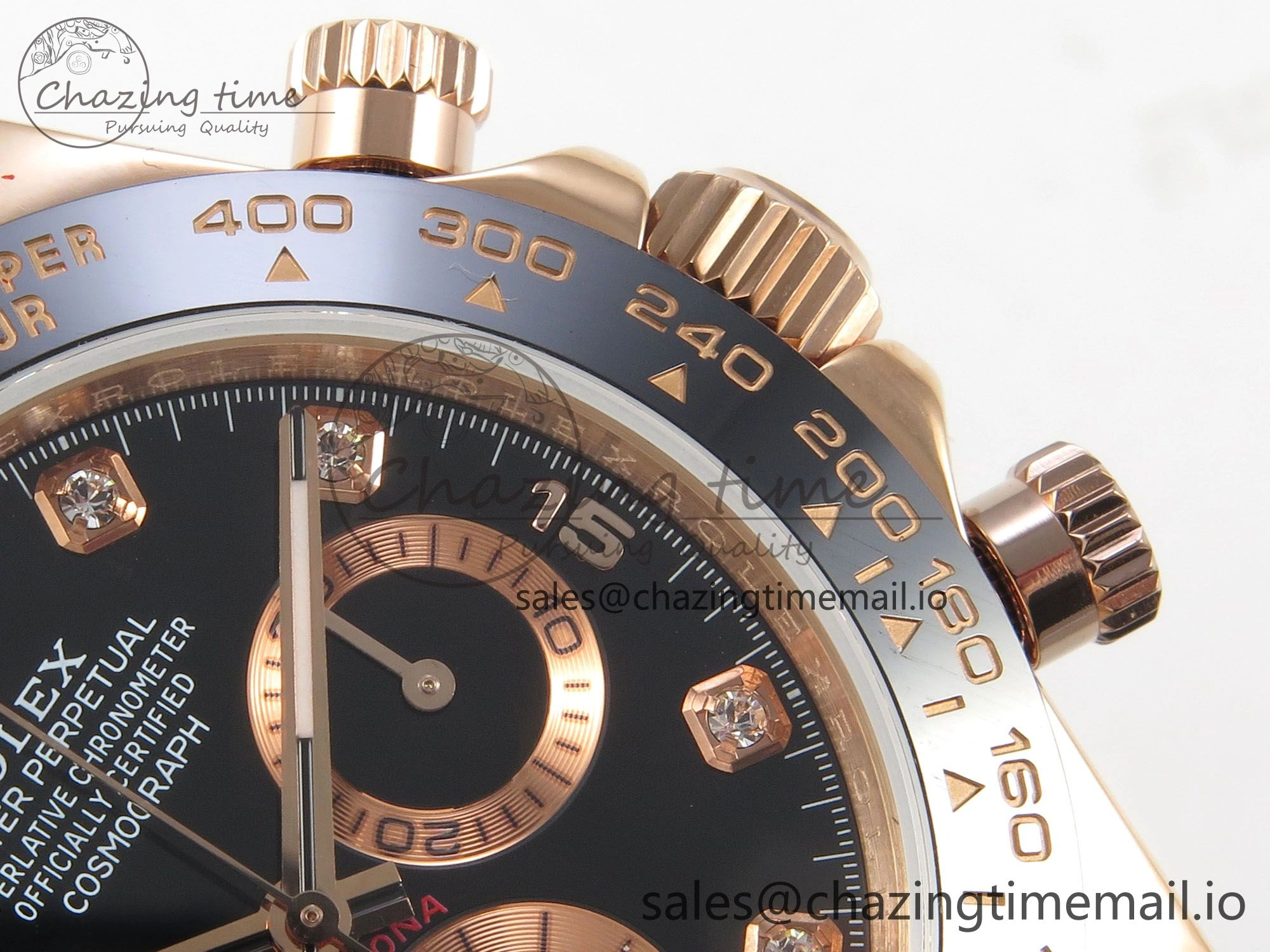 Daytona 116515 QF 1:1 Best Edition Black RG Dial on Oysterflex Strap SH4130 V11（Gain Weight）
