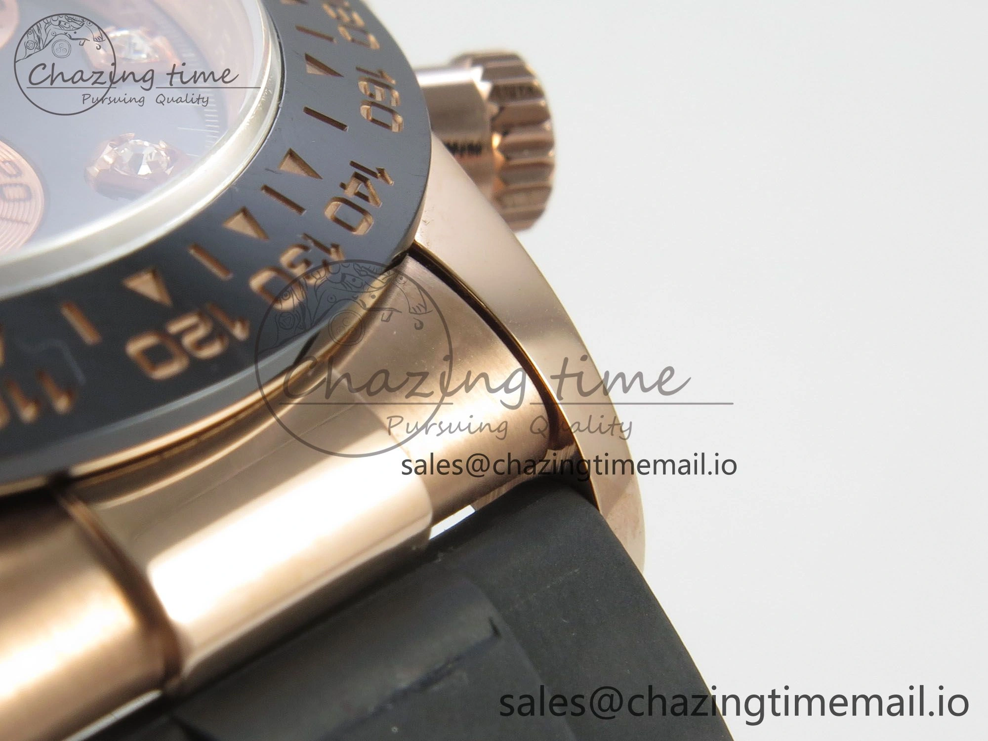 Daytona 116515 QF 1:1 Best Edition Black RG Dial on Oysterflex Strap SH4130 V11（Gain Weight）