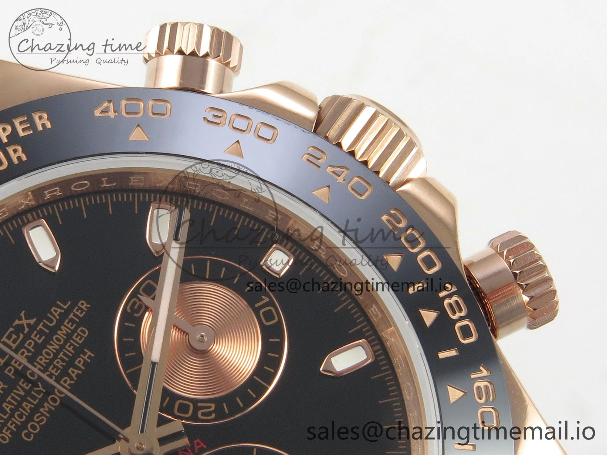Daytona 116515 QF 1:1 Best Edition Black RG Dial on Oysterflex Strap SH4130 V11（Gain Weight）