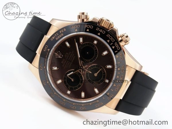 Daytona 116515 QF 1:1 Best Edition Brown Dial on Oysterflex Strap SH4130 V3 (Gain Weight)