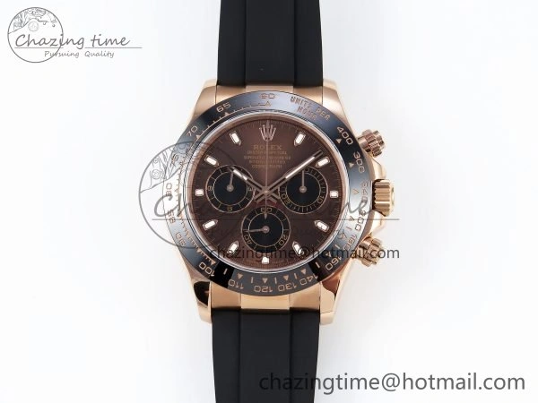 Daytona 116515 QF 1:1 Best Edition Brown Dial on Oysterflex Strap SH4130 V3 (Gain Weight)
