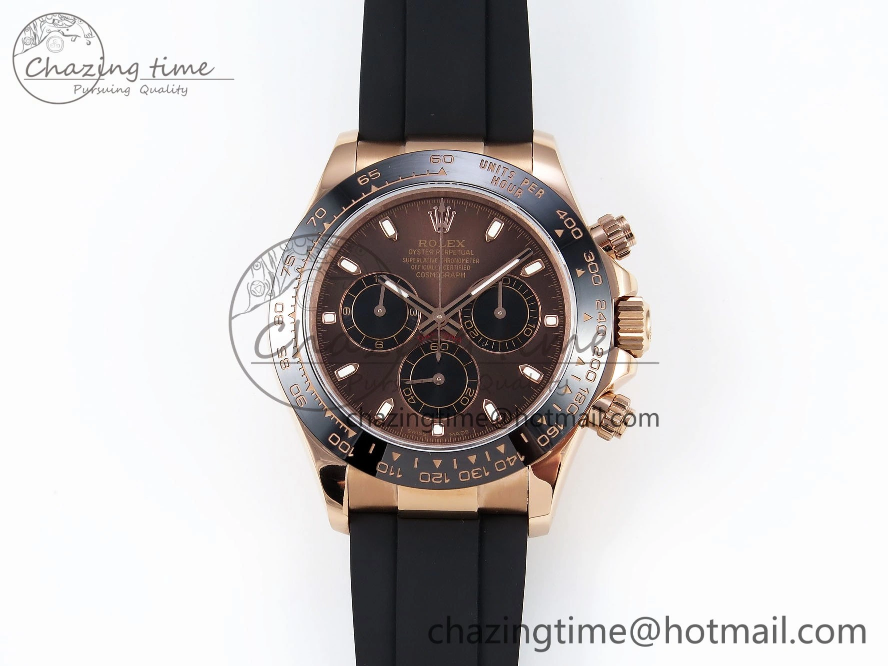 Daytona 116515 QF 1:1 Best Edition Brown Dial on Oysterflex Strap SH4130 V3 (Gain Weight)