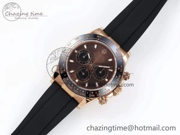Daytona 116515 QF 1:1 Best Edition Brown Dial on Oysterflex Strap SH4130 V3 (Gain Weight)