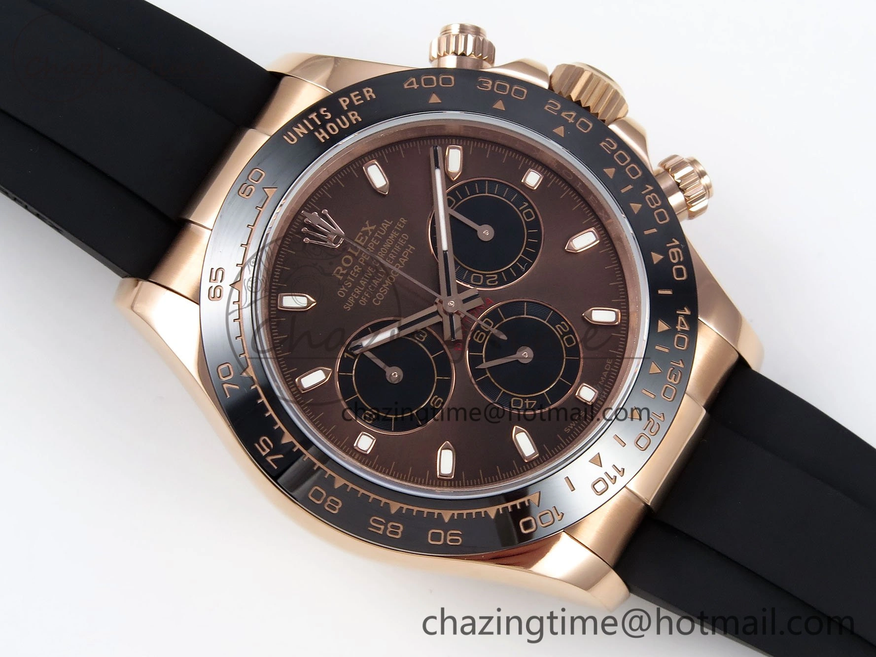 Daytona 116515 QF 1:1 Best Edition Brown Dial on Oysterflex Strap SH4130 V3 (Gain Weight)