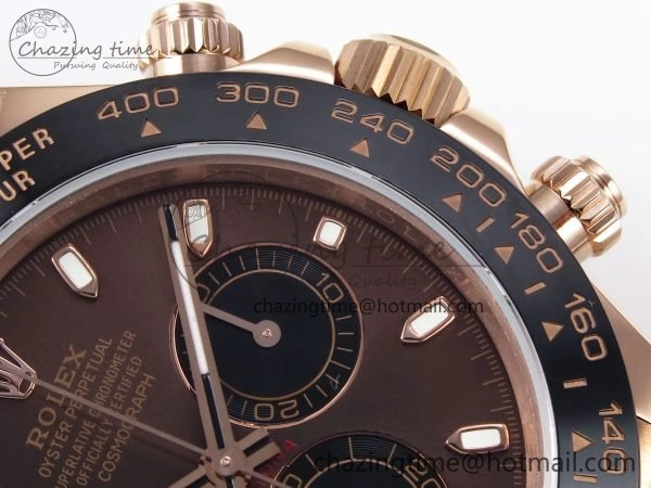 Daytona 116515 QF 1:1 Best Edition Brown Dial on Oysterflex Strap SH4130 V3 (Gain Weight)
