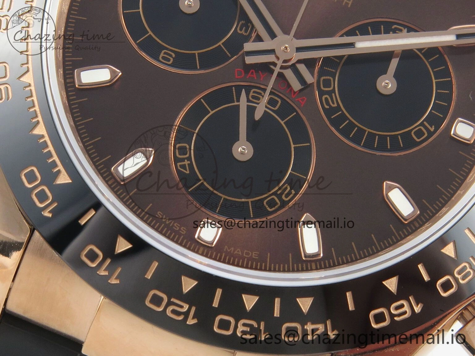 Daytona 116515 QF 1:1 Best Edition Brown Black Dial on Oysterflex Strap SH4130 V11（Gain Weight）
