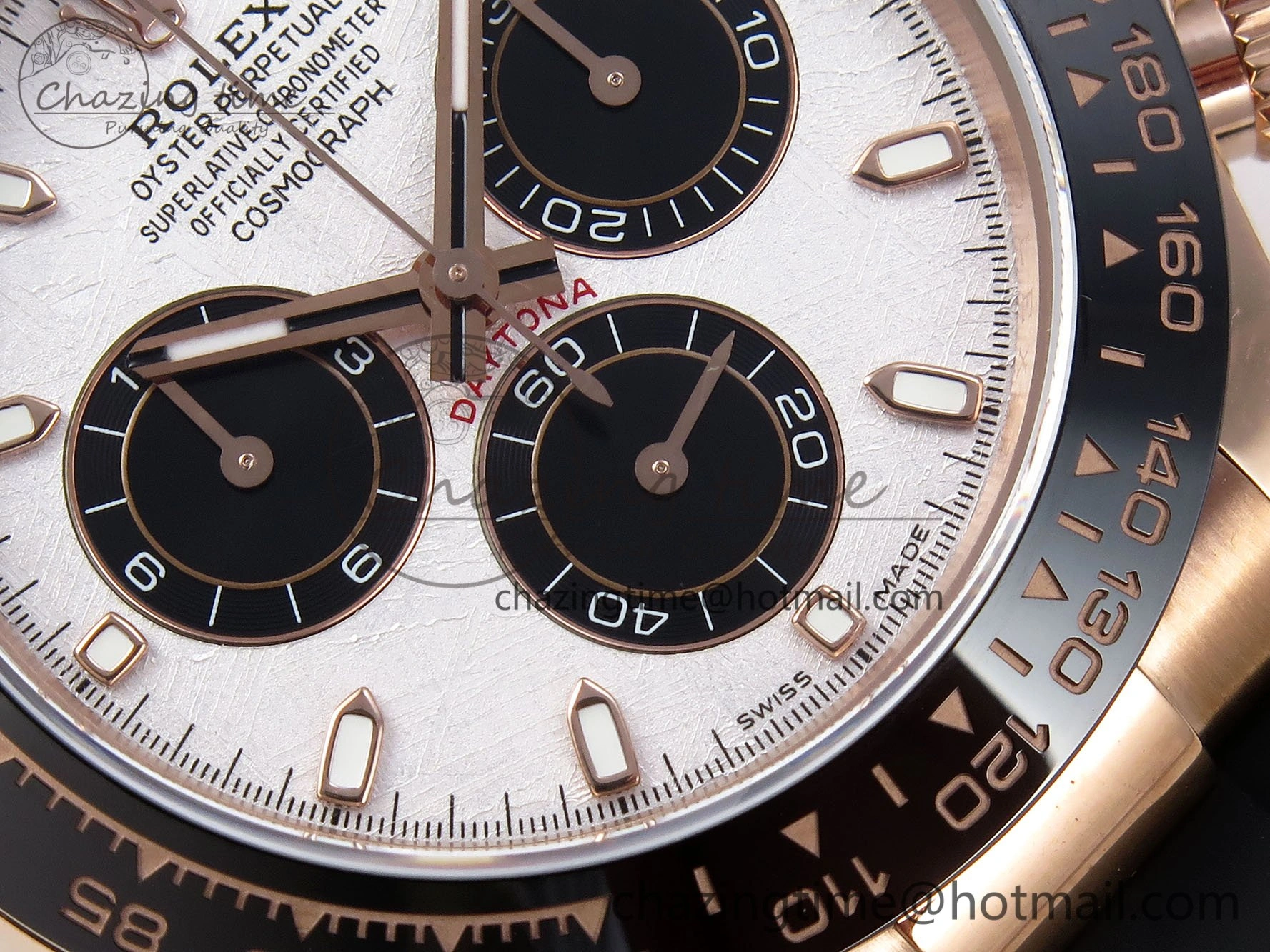 Daytona 116515 QF 1:1 Best Edition Meteorite Dial on Oysterflex Strap SH4130 V3 (Gain Weight)
