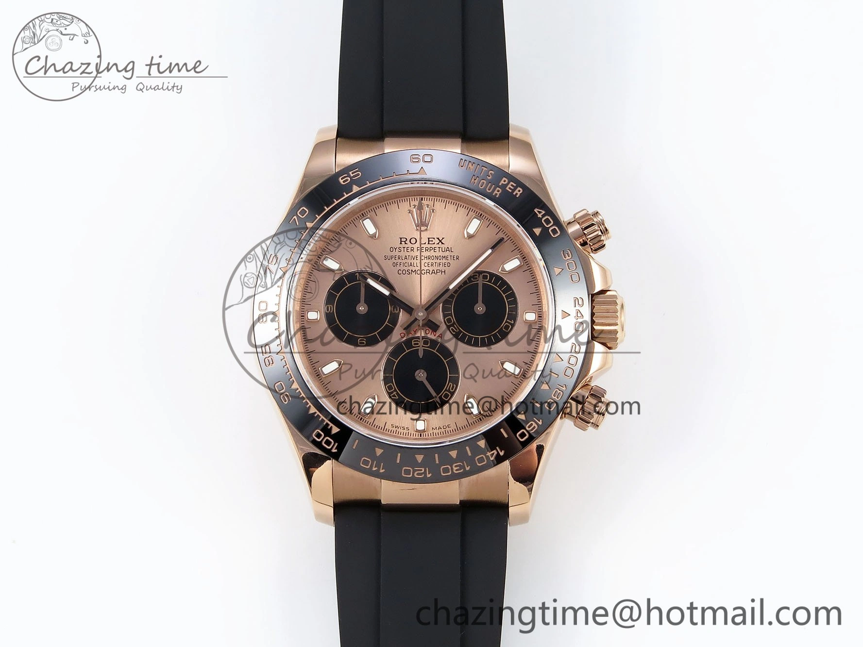 Daytona 116515 QF 1:1 Best Edition RG Dial on Oysterflex Strap SH4130 V3 (Gain Weight)