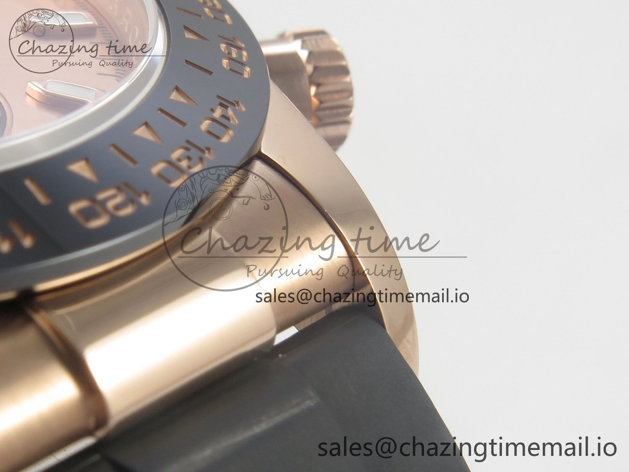 Daytona 116515 QF 1:1 Best Edition RG Black Dial on Oysterflex Strap SH4130 V11（Gain Weight）