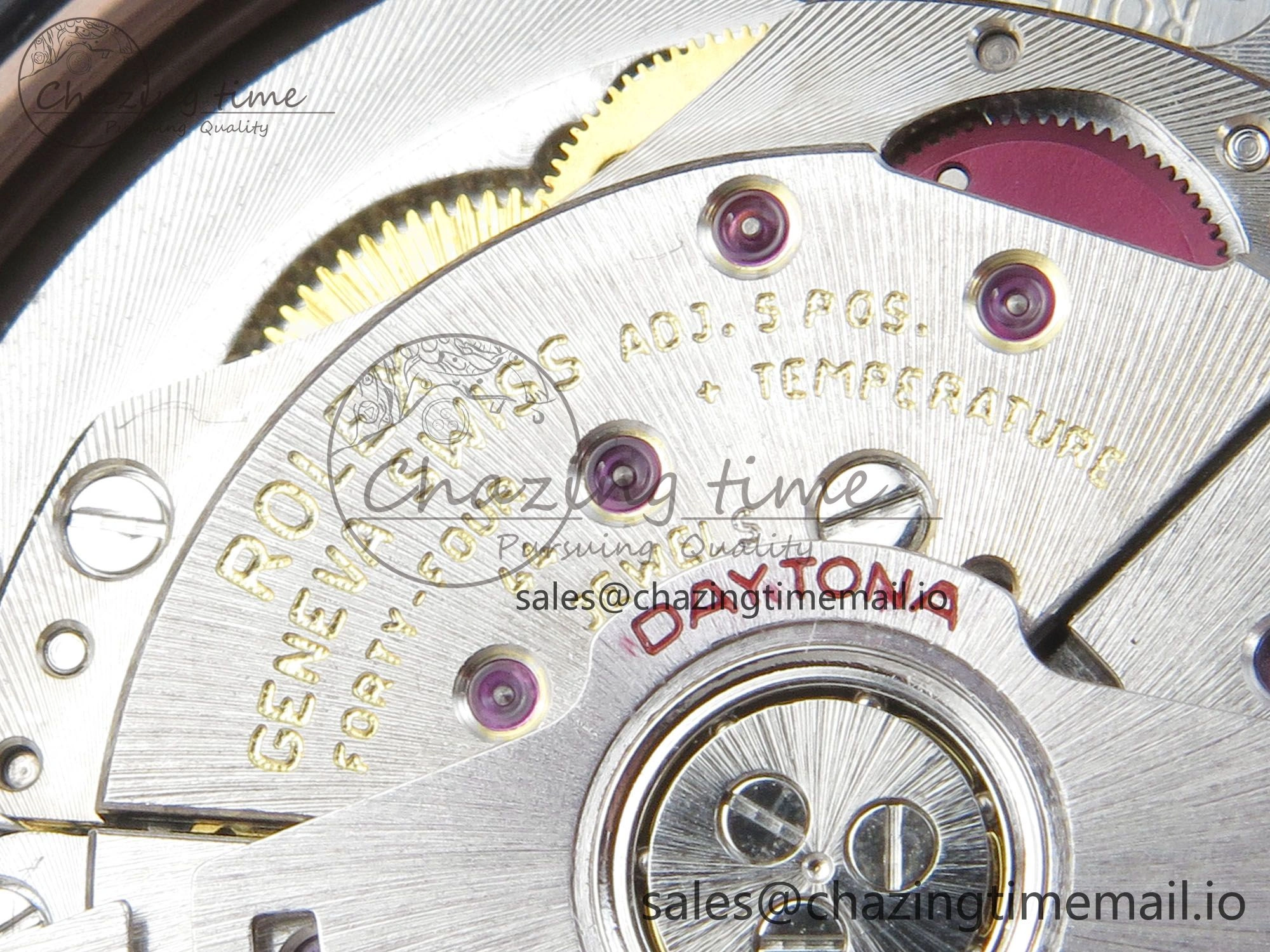 Daytona 116515 QF 1:1 Best Edition RG Black Dial on Oysterflex Strap SH4130 V11（Gain Weight）
